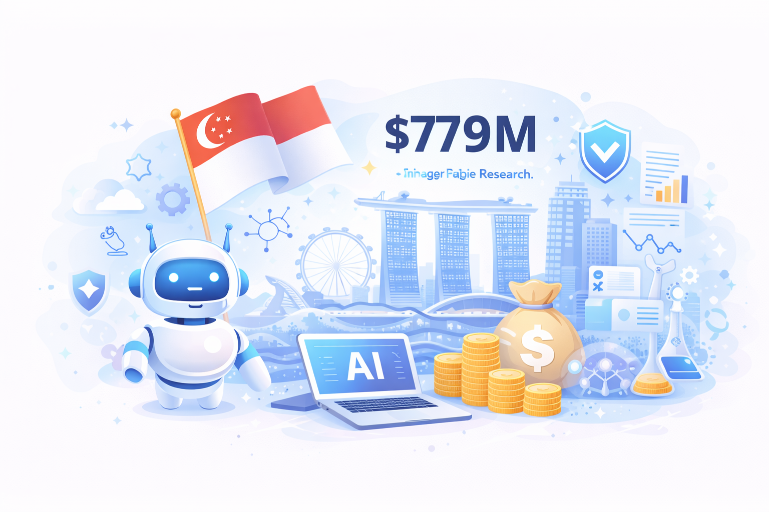 Singapore to Invest Over $779 Million in Public AI Research Through 2030