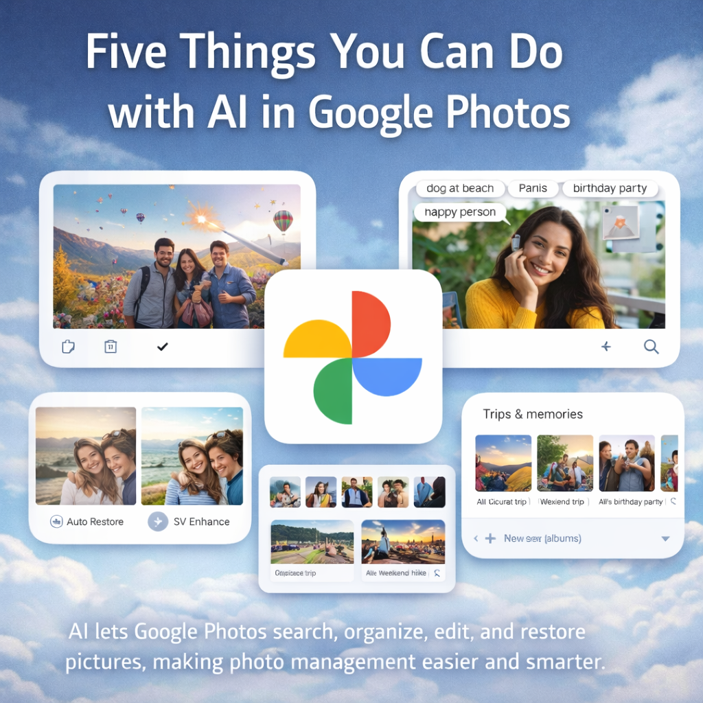 Five Smart Ways AI Makes Google Photos More Powerful