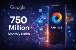 Google’s Gemini AI app now has over 750 million monthly active users